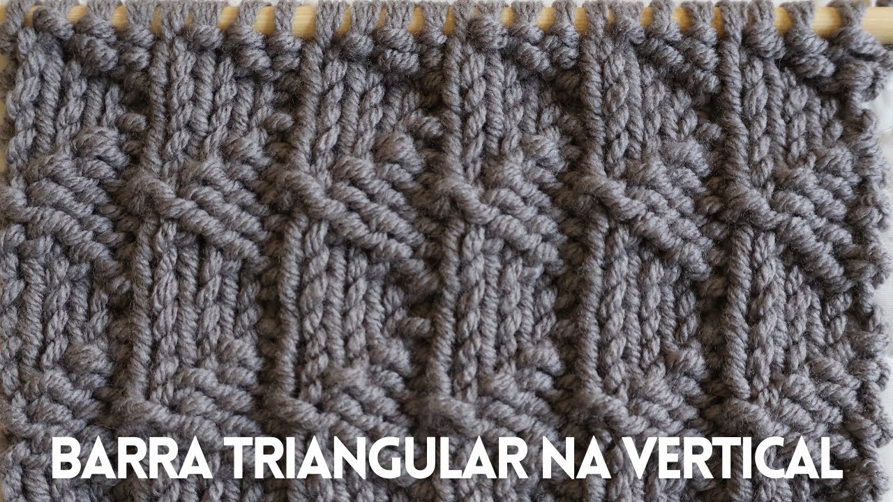 Passo a Passo: Técnica Clássica do Ponto Barra Triangular