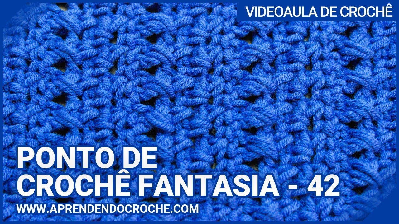 Aprenda Ponto de Crochê Fantasia: Passo a Passo Para Iniciantes