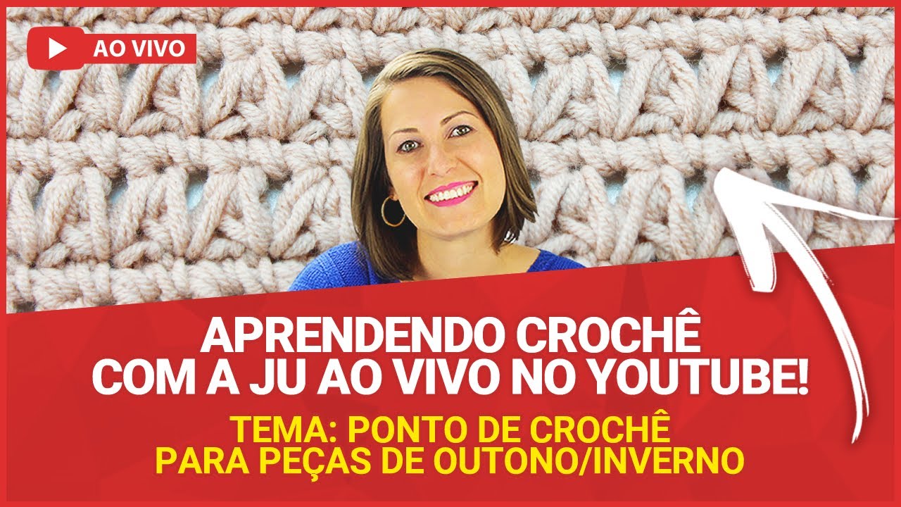 Aprenda Crochê do Zero: Ponto de Outono/Inverno Passo a Passo
